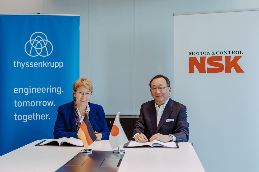 NSK och thyssenkrupp utvärderar joint venture inom bilindustrin